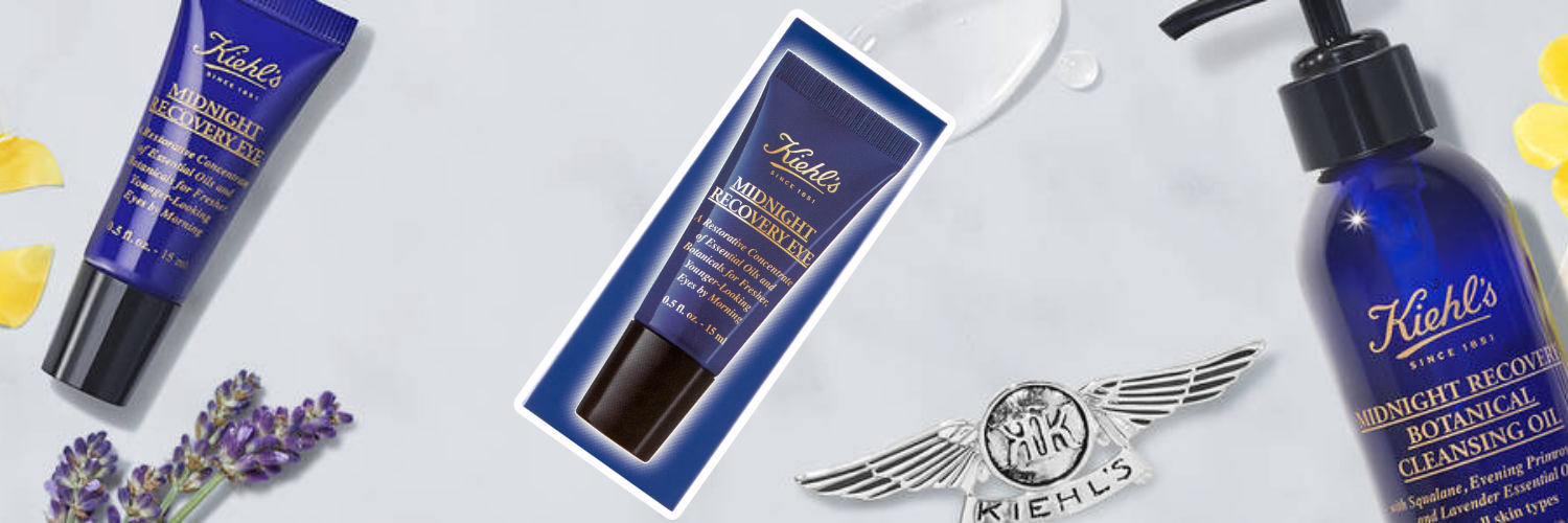 Crema de noapte pentru zona ochilor Midnight Recovery, 15 ml, Kiehl's